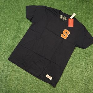 Mitchell & Ness Syracuse‎ Yankees 100th Anniversary Tee Large Black NWT